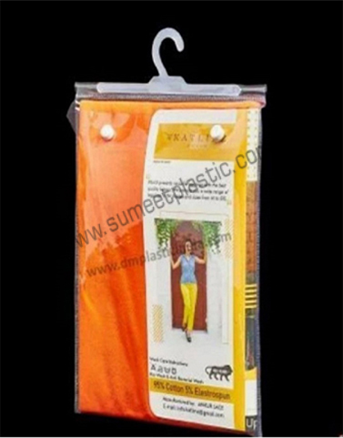 PVC Leggings Packaging Hanger Pouch